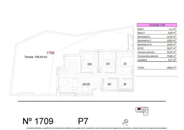 Ático de 3 dormitorios a la venta en San Miguel de Salinas — 8