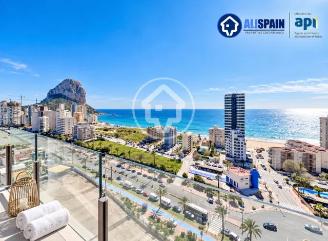 Espectacular ático con vistas al mar - calpe Alicante — 8