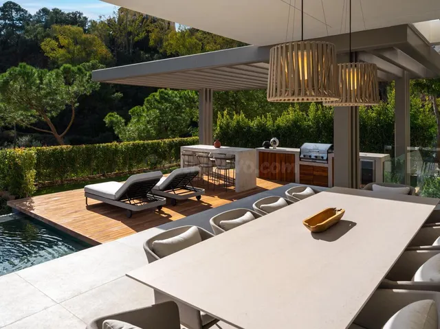 Villa de lujo con vistas al mat en benahavis, la quinta — 9