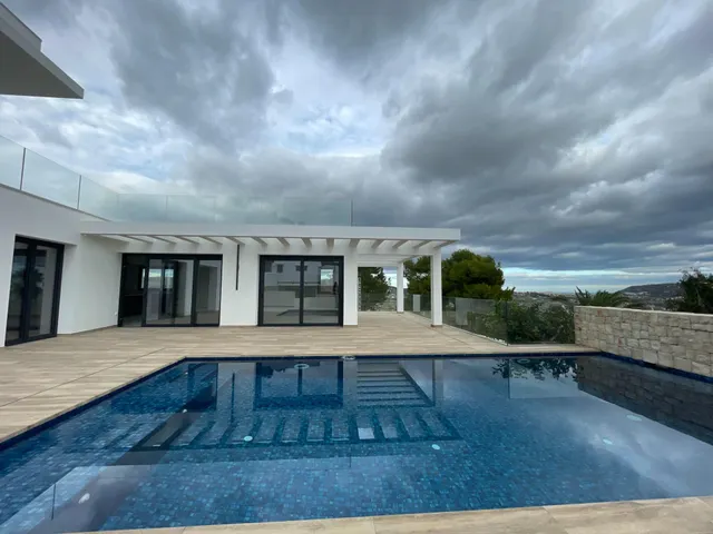 Nuevo y moderno Chalet en Benimeit, Moraira con vistas al mar — 9