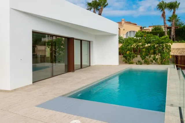 Villa moderna lista para entrar en la costa de Benissa y Calpe — 10