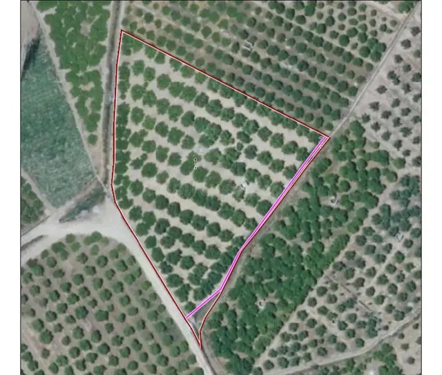 Se vende parcela de 4.796 m2 de terreno en terreno rural en 