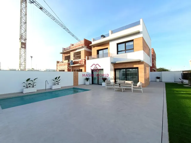 Lujosos chalets adosados de nueva construcción en Benijófar, Costa Blanca — 14