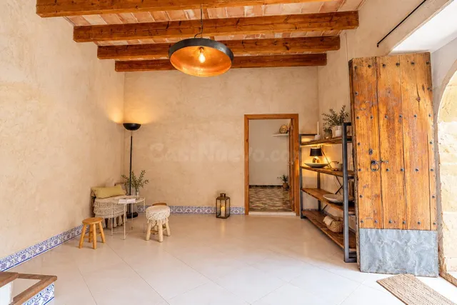 Encantadora casa de pueblo con amplia terraza en el centro de Ses Salines — 3