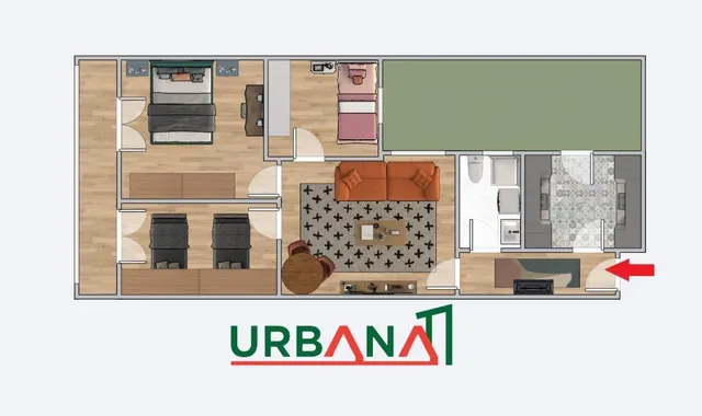 PISO EN VENTA DE TRES habitaciones EN SAN ISIDRO — 19