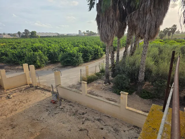 Espectacular finca rústica con proyecto de construcción y licencia en Los Montesinos — 11