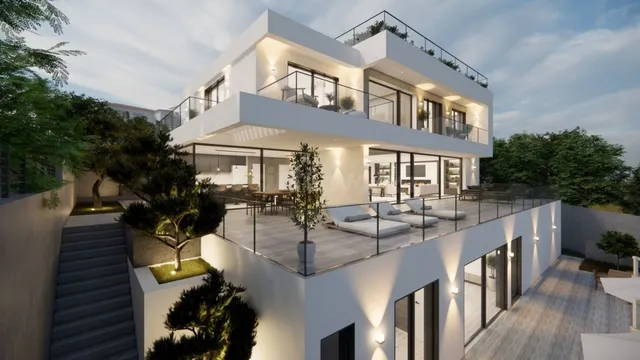 VILLA DE LUJO VANGUARDISTA EN ELVIRIA: Vistas al Mar, Licencia Concedida y Pago a tu Medida junto a Santa María Golf — 8