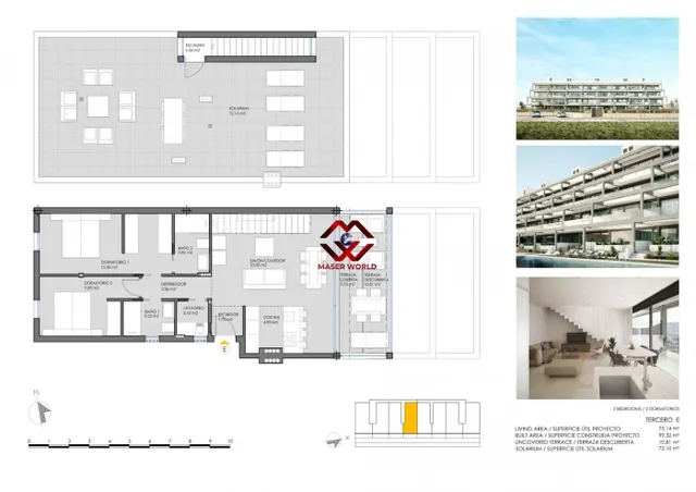 Complejo residencial  en mar de cristal — 45