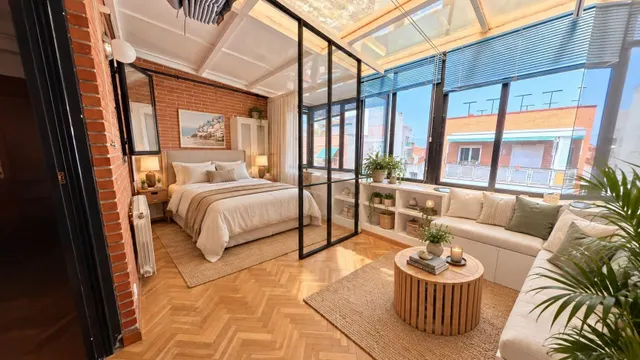 Ático con terraza acristalada y gran potencial en Tetuán — 6