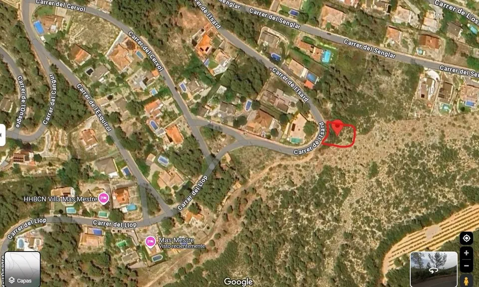 Parcela de 1214m2 en venta