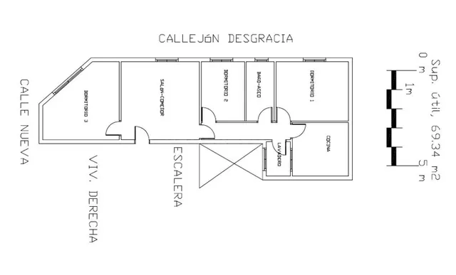 Se vende Piso OKUPADO en Calle Nueva 5 Cieza, (Murcia). - foto 3