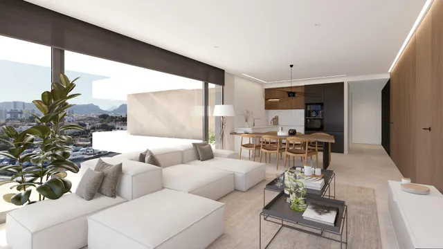 Ático de lujo de nueva construcción, vistas panoramicas en Calpe — 5