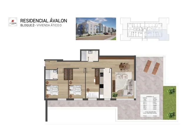 PROMOCIÓN DE PISOS EN SANCIBRIÁN (SANTA CRUZ DE BEZANA)- RESIDENCIAL ÁVALON. 1ª FASE — 22