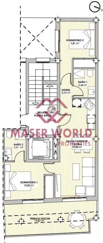 Apartamentos modernos de nueva construcción en el centro de Torrevieja, a solo 600 m del mar — 16