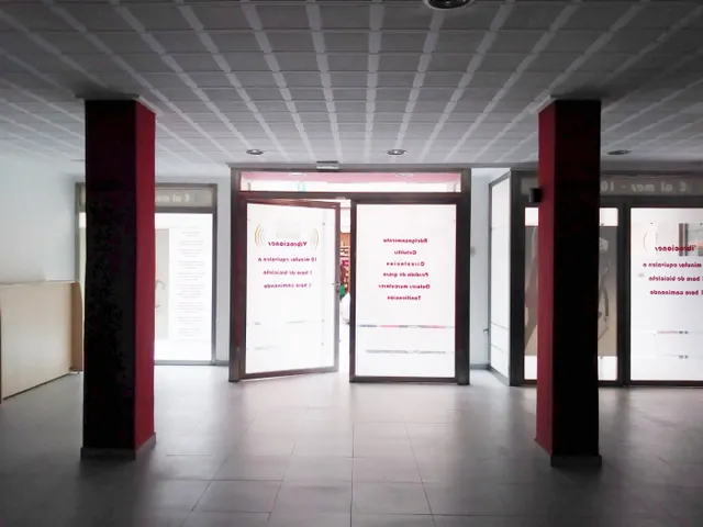 Local comercial de amplias dimensiones con ventanales de acero en zona Miguel Hernández de Alacuás — 2