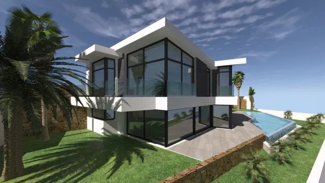 Próximamente proyecto nuevo de 4 villas de lujo estilo moderno — 14
