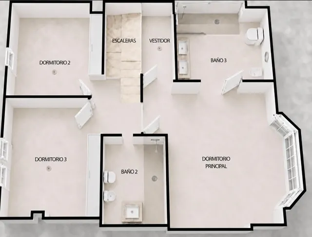 Dúplex 2 habitaciones 118m² en venta - Escaleritas - La Feria — 38