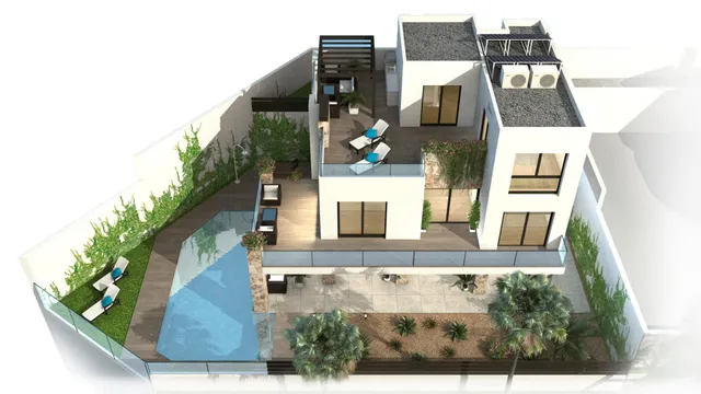 VILLA DE LUJO EN PRIMERA LÍNEA DE GOLF, LA MARQUESA — 6