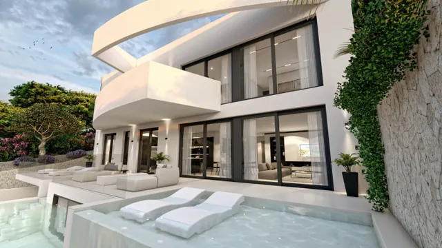 IMPRESIONANTE VILLA DE LUJO DE 4 DORM.DE NUEVA CONSTRUCCIÓN  EN ALTEA — 12