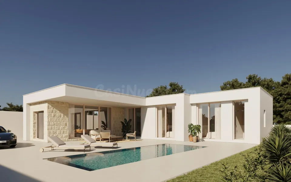 Villa con piscina privada y amplio sótano en Polop Hills