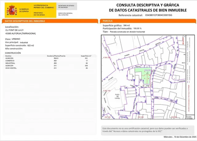 Edificio histórico para rehabilitar en pleno centro de Alforja – Gran oportunidad para inversión o promoción — 18