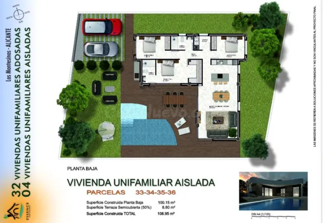 Villa 3 habitaciones 117m² en venta - Costa blanca sur — 7
