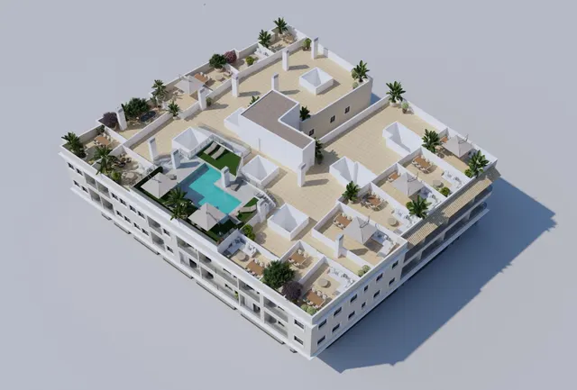 APARTAMENTO MODERNO DE NUEVA CONSTRUCCIÓN DE 3 DORMITORIOS EN ALGORFA — 10
