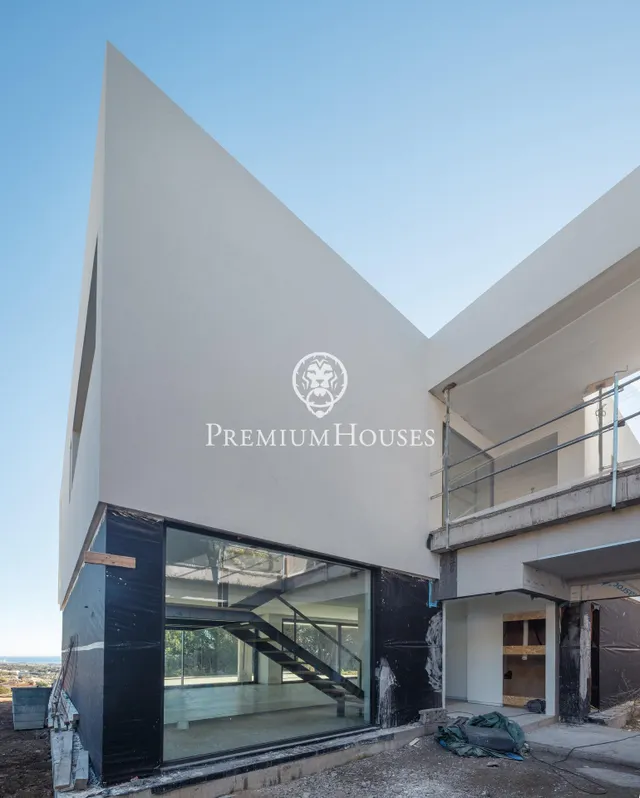 Obra Nueva en construcción en Premià de Dalt con vistas mar - Costa Barcelona — 22