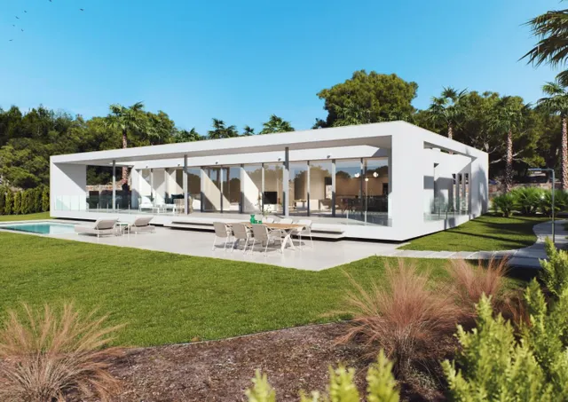 Lujosa villa de diseño exclusivo de 3 dormitorios en un campo de golf — 5