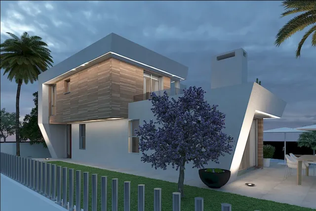 Preciosa villa en venta de estilo moderno en Calpe — 5