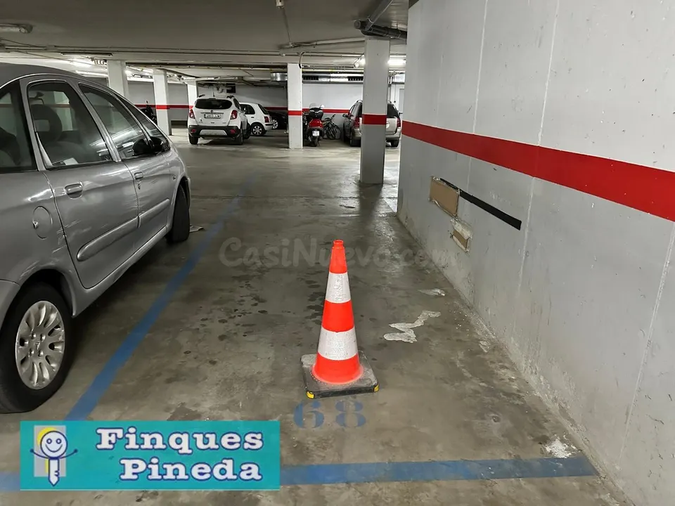 Parking en el centro de Tordera