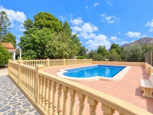 Villa con piscina y parcela de 14.000 m2 en Orihuela — 25