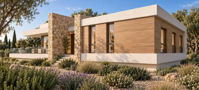 Villa exclusiva de nueva construcción de 3 dormitorios con piscina privada en gran parcela en Daya Vieja (Alicante) — 7