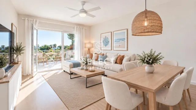 Apartamento de 1 dormitorio con terraza en Las Palomas, La H - foto 3