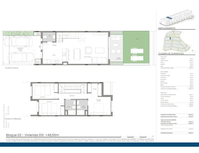 es un magnífico residencial de chalets adosados de 3 y 4 dormitorios con jardines y cocinas equipadas — 11