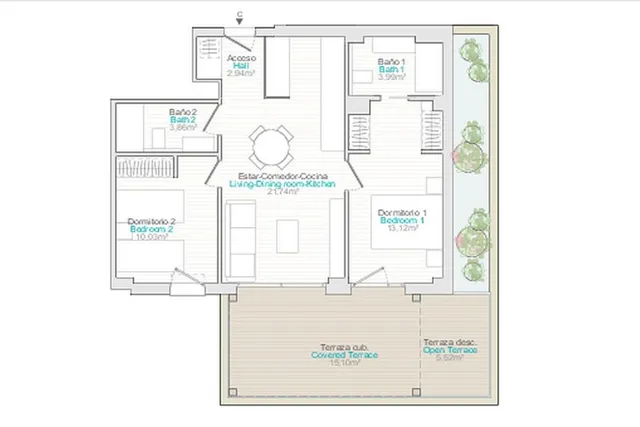Adosado 3 habitaciones 117m² en venta - Playa setla mirarrosa — 13