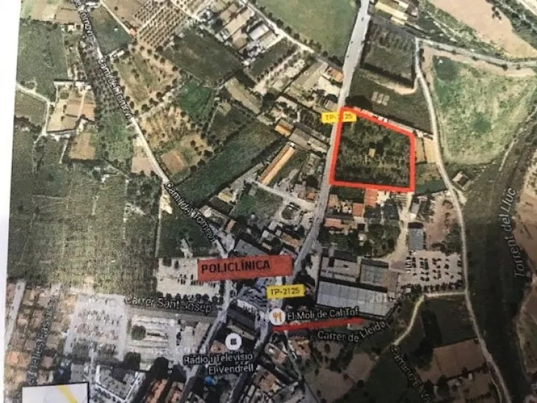 TERRENO EN VENTA EN EL VENDRELL