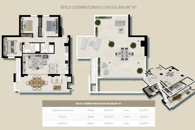 Apartamento 3 habitaciones 117m² en venta - Mijas — 15