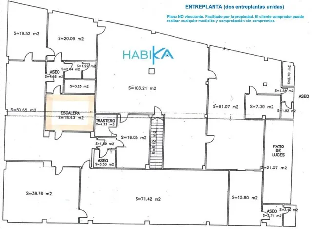 Local comercial zona centro Alicante - entreplanta+planta baja+sotano — 36