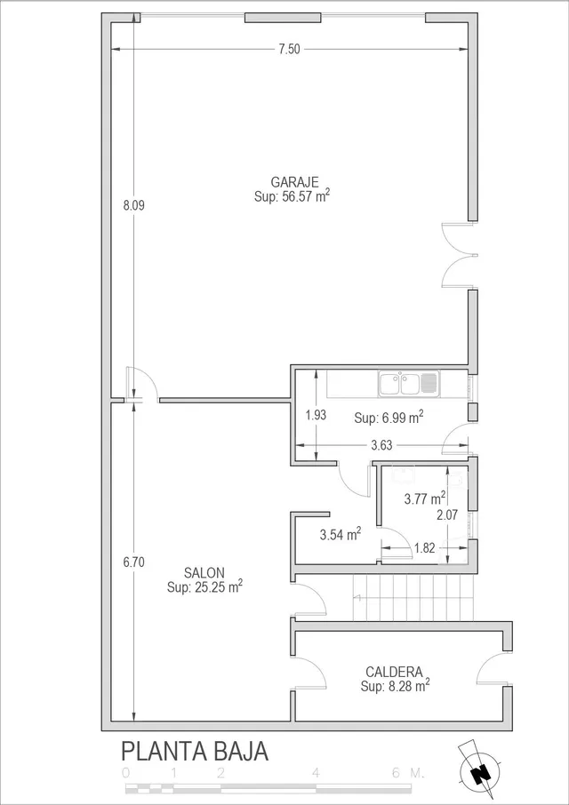 CHALET ADOSADO EN OGIJARES ( GRANADA) — 49