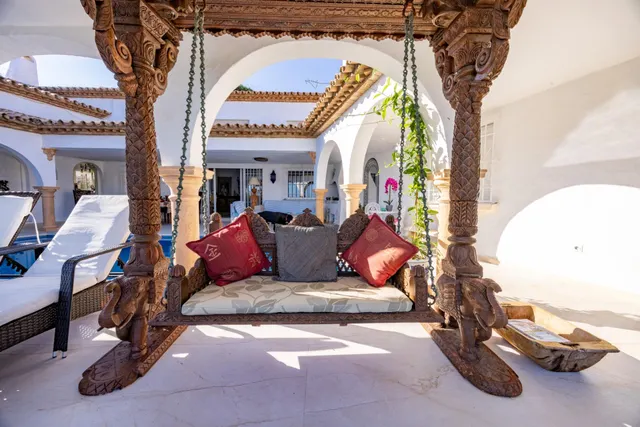 ESPECTACULAR VILLA DE LUJO EN ALQUILER EN 1ª LÍNEA DE PLAYA DE CABOPINO CON MARAVILLOSAS VISTAS AL MAR — 15