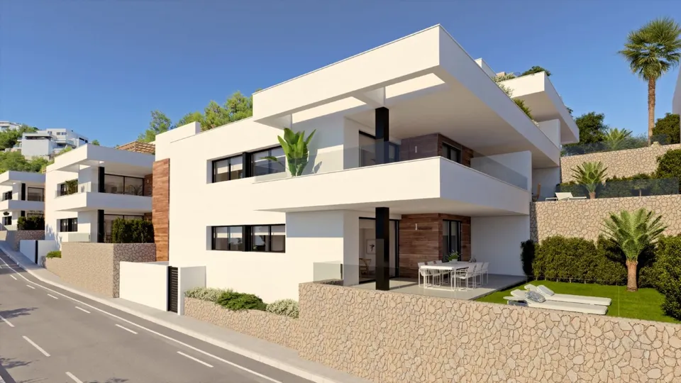 Se venden seis exclusivos apartamentos áticos modernos Y plantas bajas con jardín .Moraira Javea