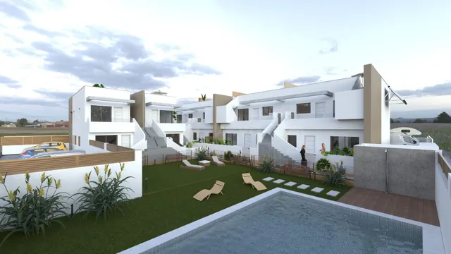PRECIOSOS BUNGALOW EN PLANTA ALTA Y BAJA DE OBRA NUEVA EN PI