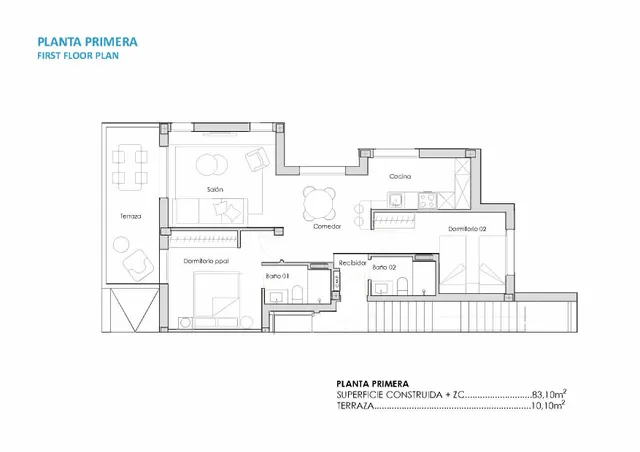 Apartamento 2 habitaciones 83m² en venta - Dolores de Pacheco-Santa Rosalía — 43