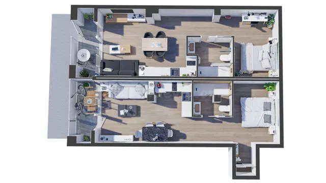 2 APARTAMENTOS TURISTICOS CON LICENCIA DEFINITIVA EN VALENCI - foto 2
