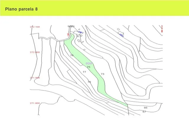 Terreno agrícola con olivos, almendros y vistas al Castillo de Castalla — 17.000 € — 21