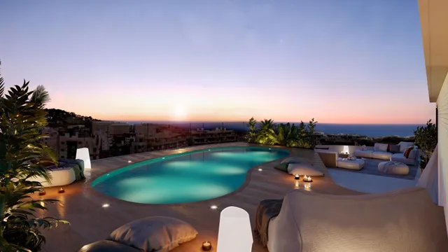PRECIOSA PLANTA BAJA CON VISTAS Y 80M2 DE SUPERFICIE EXTERIOR ENTRE TERRAZA, JARDÍN, PISCINA Y PLAYA — 15