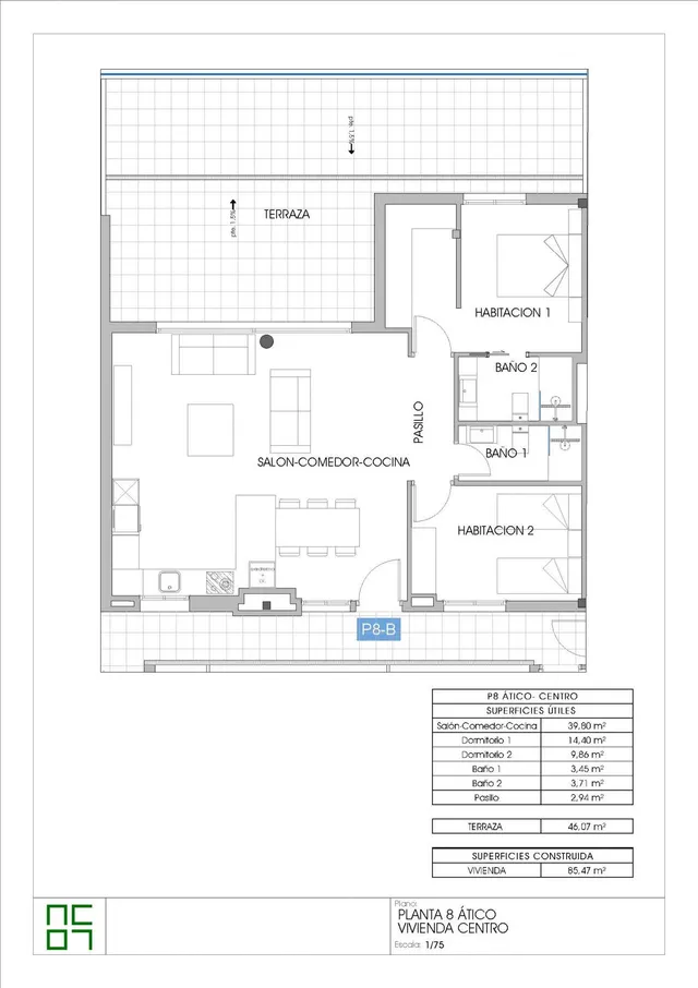 Ático 2 habitaciones 85m² en venta - Cala de Villajoyosa — 9