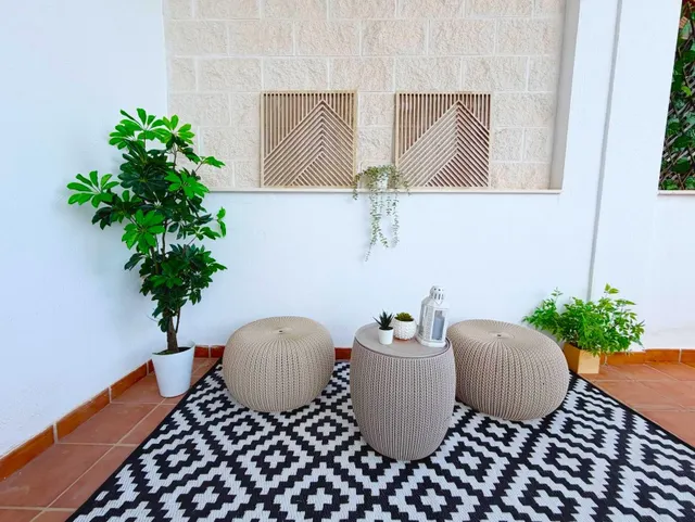 Bajo elevado con gran terraza, vistas al mar y parking privado en Benalmádena Pueblo — 12