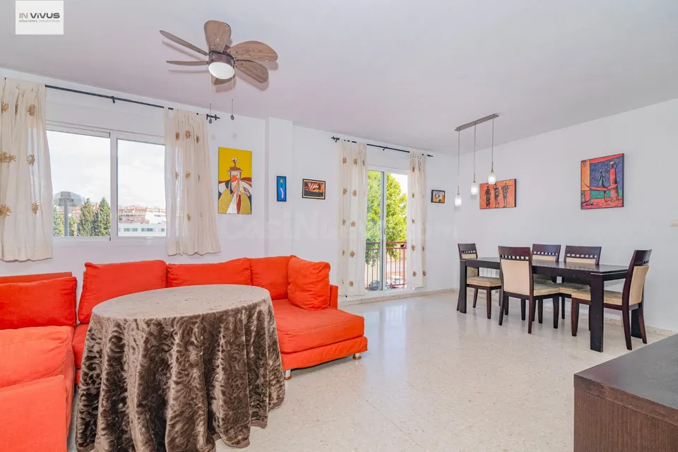 ALQUILER DE PISO DE 4 DORMITORIOS EN EL BARRIO DE ALBAYDA TOTALMENTE AMUEBLADO Y EQUIPADO Y CON PLAZA DE  GARAGE INCLUIDA